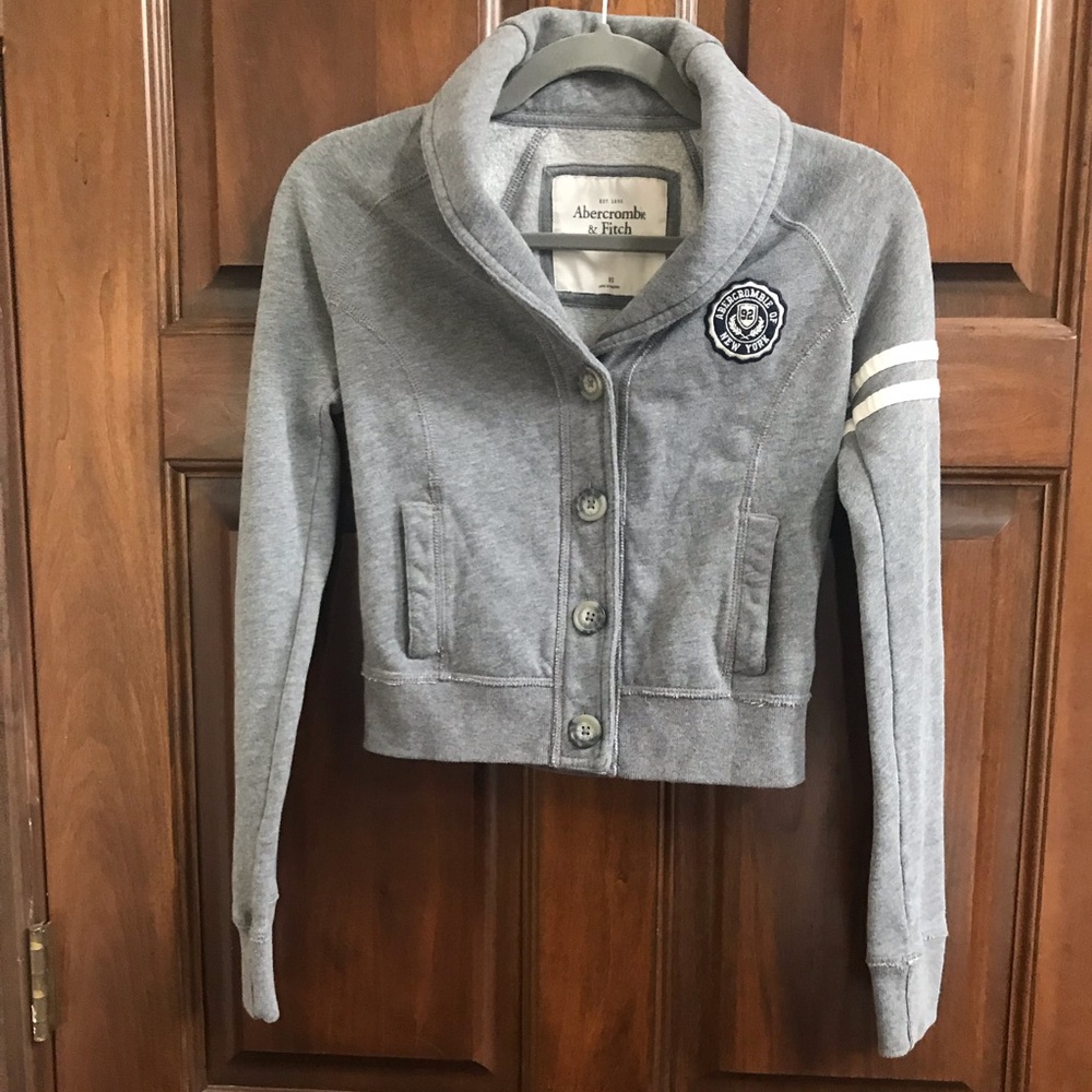Abercrombie & Fitch Women’s Grey Cardigan Size XS